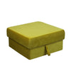 Velvet Foldable Storage Ottoman Seat Stool footrest Bench 60cm x 60cm x 30cm