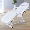ONPNO Salon Beauty Bed and Hydraulic Stool, Adjustable 3-Section Massage Table