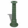 Garden Hand Water Pump with Stand Cast Iron Green/Black Farm Irrigation Ornament