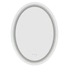 Elegant Bathroom Mirror Dual Light LED Wall lighted Mirror Vertically Horizontal