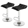 2x Bar Stools Breakfast Chair Swivel Gas Lift Home Kitchen Dining Room Hub Stool