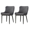 2x Luxury Dining Lounge Office Chairs Velvet Diamond Restaurant Chairs Furniture