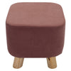 Small Square Footstool Ottoman Pouffe Dressing Living Room Padded Chair Seat