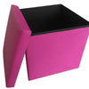 Deluxe PU Padded Foldaway Storage Blanket Toy Box/ Stool seat Soft Padded