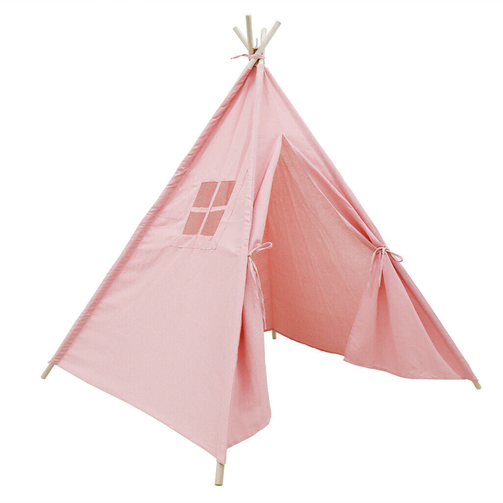 Large Kids Teepee Indian Play Tent Playhouse Castle Princess Baby Bed Room Gift
