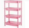 Strong 4 Tier Vegetable Rack Fruit Storage Kitchen Utility Stacking Basket