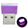 5 Color Mini USB LED Wireless Lamp Car Atmosphere Light Colorful Accessories