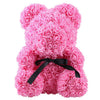 Rose Bear 25cm 40cm Foam Flower Teddy Christmas Valentine Birthday Gift + Box