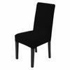 Velvet Dining Chair Seats Covers Slip Stretch Wedding Banquet Party Removable UK