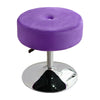 Adjustable Height Swivel Dressing Table Stool Chair Velvet Makeup Padded Bedroom
