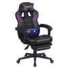 Office Gaming Chair Massage Racing Recliner Executive PC Seat with Footrest Home