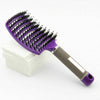 Detangling Hairbrush Nylon Bristle Hair Women Scalp Massage Comb Hair Brush Comb