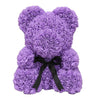 Rose Bear 25cm 40cm Foam Flower Teddy Christmas Valentine Birthday Gift + Box