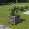 Gabion Planter Galvanised Steel Stone Basket Raised Bed Garden Wire Cage Fench