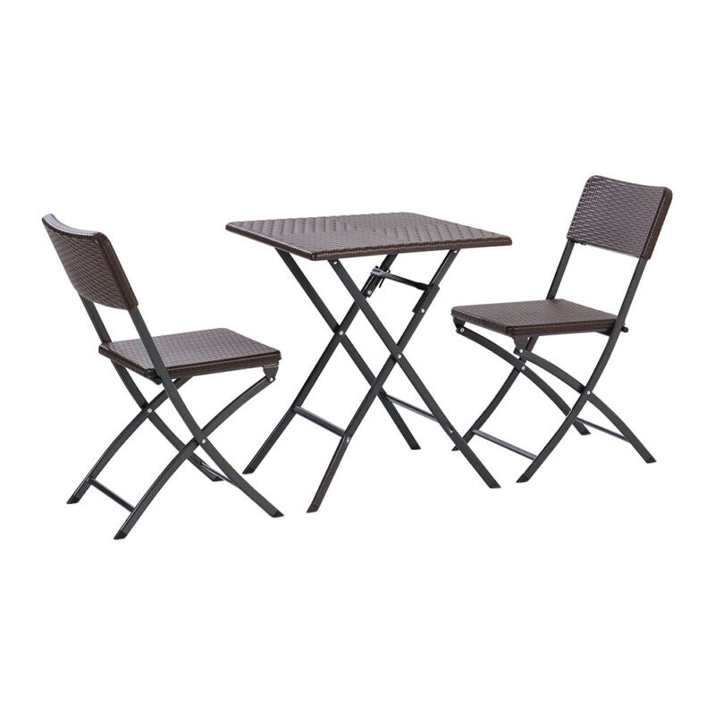 Outdoor Patio Picnic Folding Table Chairs Bench Set Garden Dining Beer Furniture