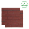 2.61sqm Felt Shingles Roof Tile Conservatory Porch Garage Shed Asphalt Shingle