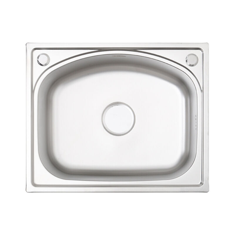Modern Catering Kitchen Inset Sink Stainless Steel Laundry Topmount Square/Round