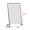 Modern Metal Frame Vanity Tabletop Mirror Free Standing Makeup Dressing Bathroom