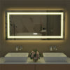 XXL Large Fogless LED Bathroom Mirror Dual Hanging Makeup Vanity Mirror Series