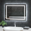 XXL Large Fogless LED Bathroom Mirror Dual Hanging Makeup Vanity Mirror Series