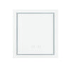 Elegant Bathroom Mirror Dual Light LED Wall lighted Mirror Vertically Horizontal