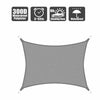 Waterproof Sun Shade Sail Outdoor Garden Patio Awning Canopy Cover UV BlocK