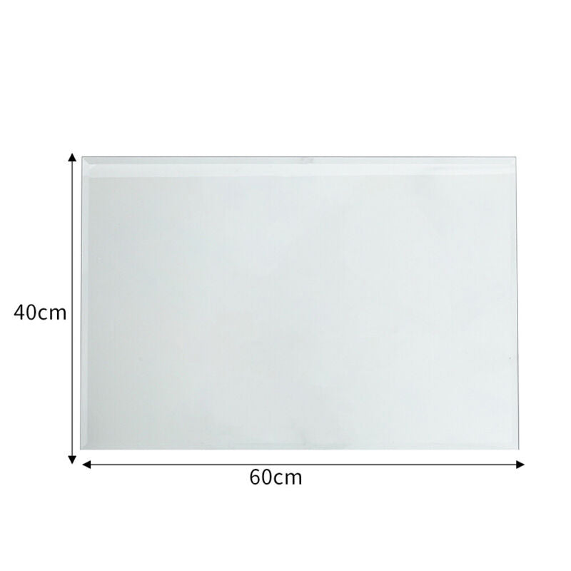 Frameless Bathroom Mirror Toilet Wall-Mount Vanity Mirror Washing Table Dressing
