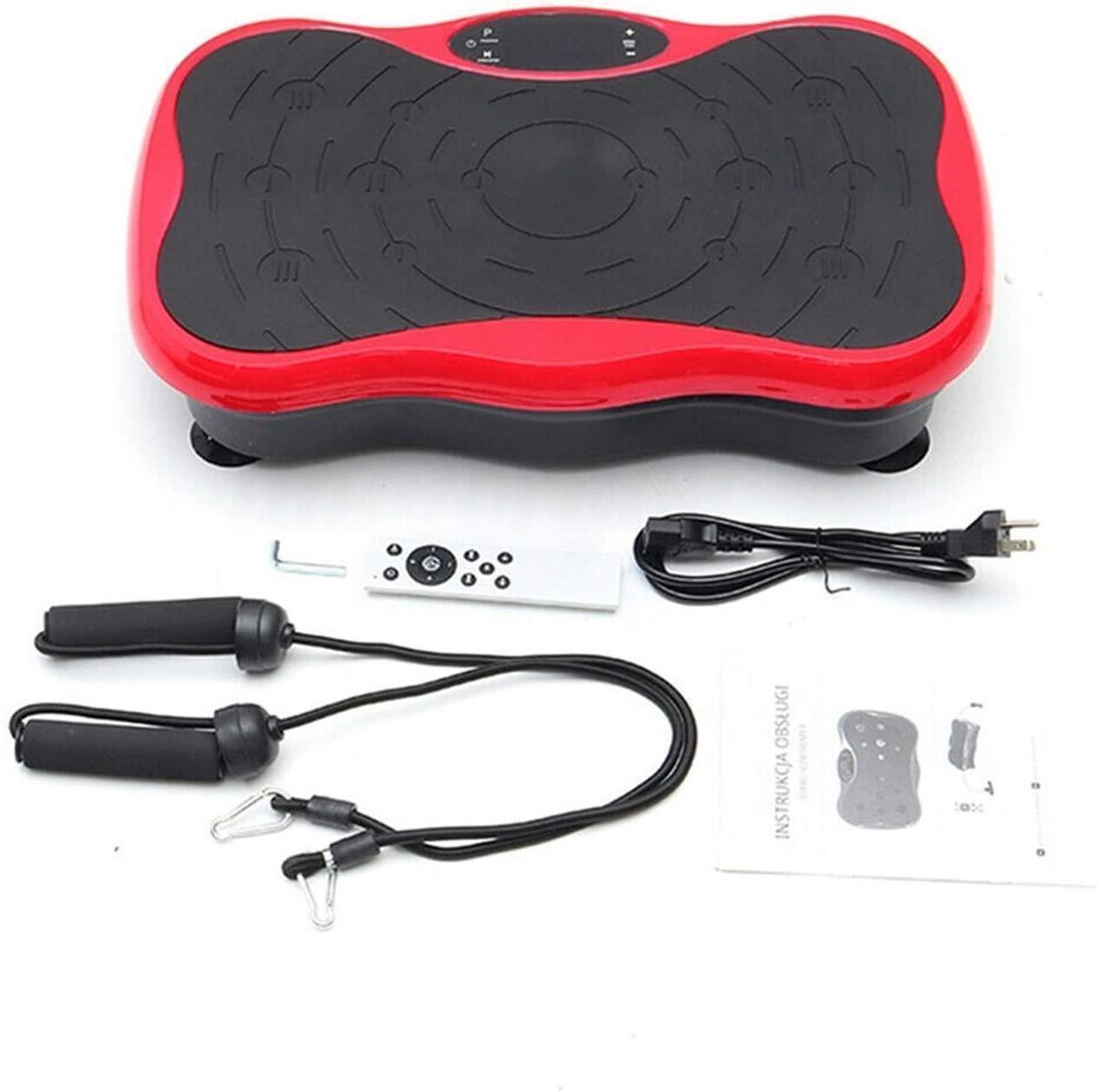 Vibration Plate Machine Cardio Oscillating Power Body Fitness Bluetooth Music