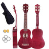 New Rosewood Fingerboar 21" 23" 26" Ukulele Uke w/ Tuner Bag Pick Strings