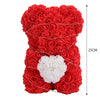 LED FOAM ROSE BEAR ARTIFICIAL FLOWER ROSE TEDDY BEAR DOLL FADDISH LOVE GIFT BOX