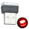 5 Color Mini USB LED Wireless Lamp Car Atmosphere Light Colorful Accessories