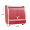 Makeup Case Plastic Perfume Skin Care Storage Box Desktop Container w/ Clear Lid