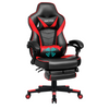 Office Gaming Chair Massage Racing Recliner Executive PC Seat with Footrest Home