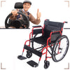 Folding All AID Wheelchair Footrest Self Propelled Lightweight Transit Comfort