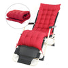 Sun Lounger Replacement Cushion Outdoor Garden Recliner Chair Seat Pad 160cm XL