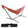 Heavy Duty Hammock w/ Steel Stand Outdoor Patio Garden Lounger Swing Chair Seat