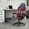 Gaming Chairs Faux Leather Ergonomic Lumbar Support Pillow Home Office Adjusting