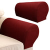 2X Removable Arm Chair Protector Universal Sofa Couch Armchair Covers Armrest