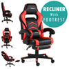 GTFORCE TURBO RECLINING LEATHER SPORTS RACING OFFICE DESK CHAIR GAMING