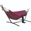 Heavy Duty Outdoor Garden Hammock Stand Garden Bed Chair Rainbow Supports 200kg