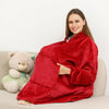 Hoodie Oversized Blanket Sherpa Fleece Ultra Giant Comfy Hooded Sweatshirt Adult