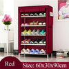 5 Tier Shoe Rack Cabinet Closet Storage Organiser Stand Shelf