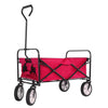 Pull-Along Folding Hand Cart Garden Wagon Trolley Festival Camping Bag Cart