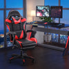 Gaming Chair For Adults Kids Racing Computer Office Swivel Adjustable Foot Rest