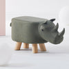 Large luxury animal footstool Ottoman cushion stool rest cushion seat sofa chair