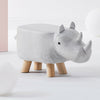 Large luxury animal footstool Ottoman cushion stool rest cushion seat sofa chair