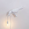 Lucky Bird Table Lamps Resin Crow Desk Lamp Bedroom Wall Sconce Light & UK PLUG