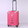 Large Makeup Beauty Cosmetic Case Trolley Hairdressing Nail Polish Storage Box