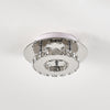 LED Ceiling Lamp Luxury Crystal Chandelier Remote Dimmable Living Room Kitchen