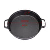 Cast Iron Skillet Frying Pan Pancake Griddle BBQ Premium Quality Multi-Choice UK
